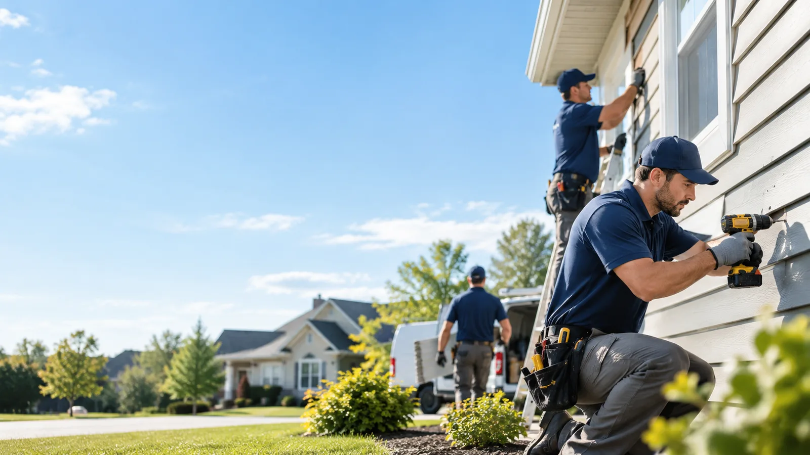 Partial Siding Replacement in Germantown, TN